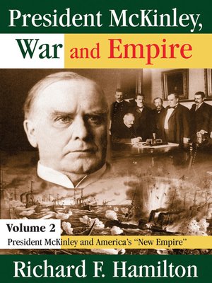 cover image of President McKinley, War and Empire